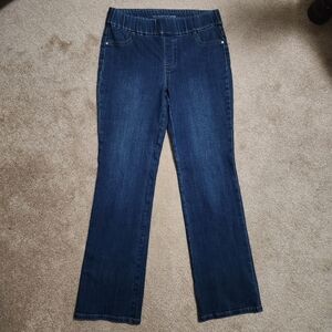 Chico's Women's Straight Leg Jeans - Dark Blue